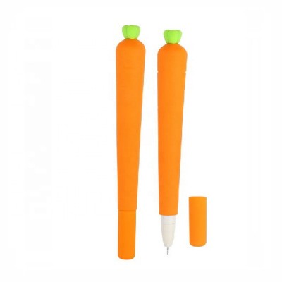 Hot selling Plastic carrot shape ball pen