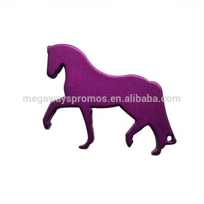 horse animal shape bottle opener keychain