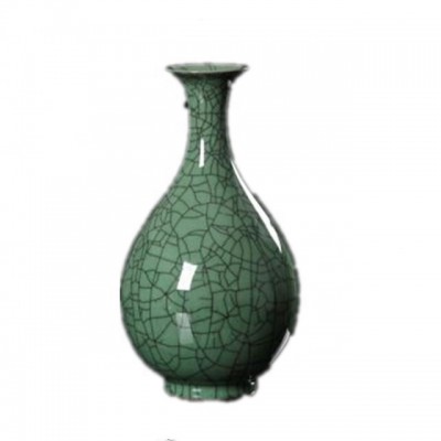 traditional  porcelain celadon vase for collection