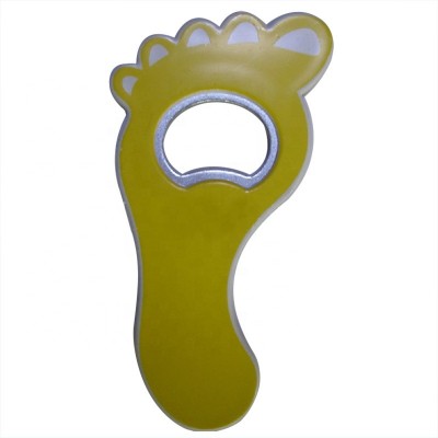 plastic cheap foot shape  bottle opener